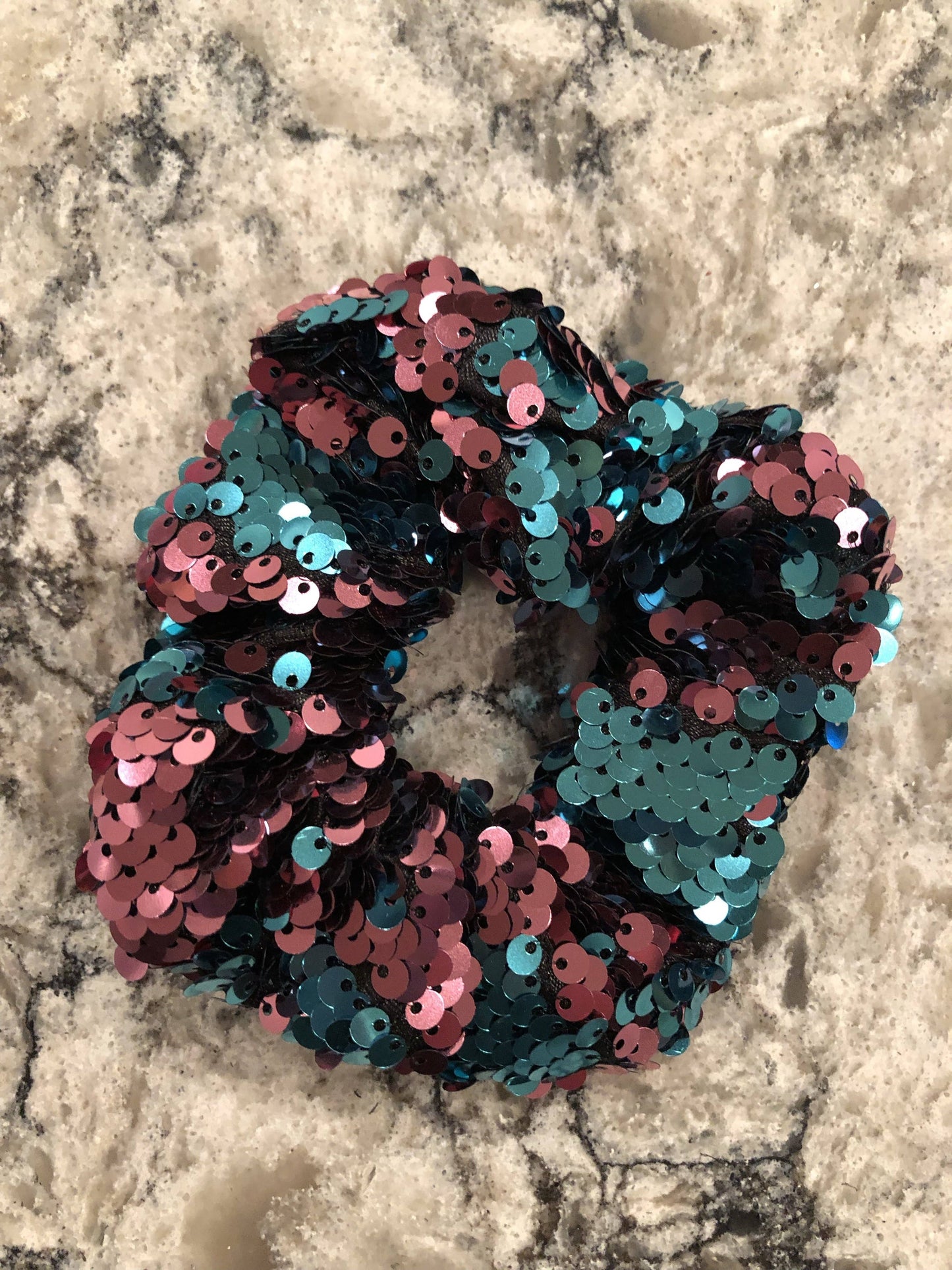 Sequin Hair Scrunchie