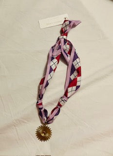 Trendy Scarf Charm Necklace