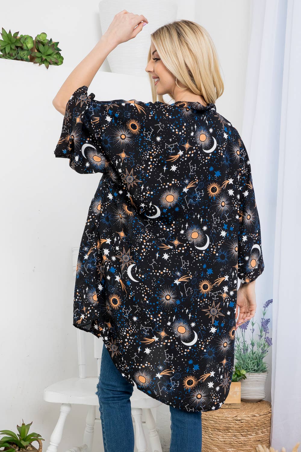 Shoot for the Moon Kimono