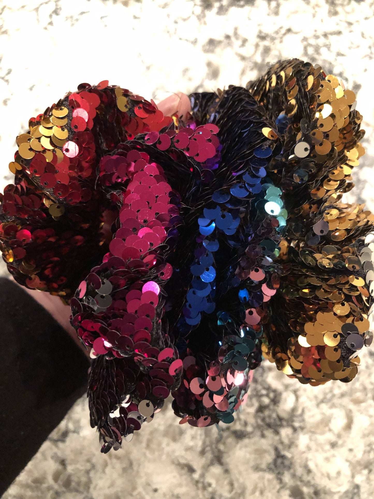 Sequin Hair Scrunchie