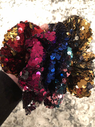 Sequin Hair Scrunchie