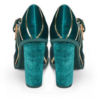 Chocolaticas® High Heels Peacock Women's Mary Jane Pump