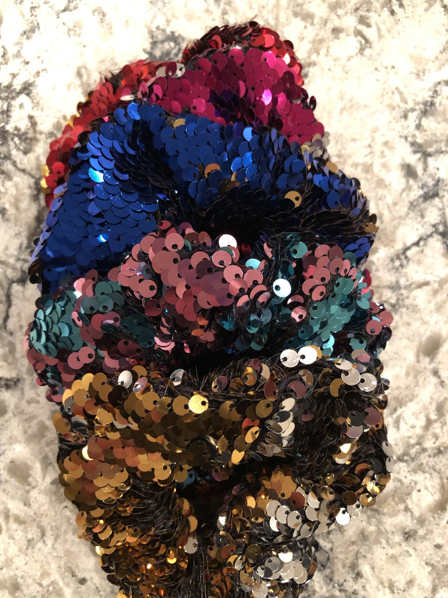 Sequin Hair Scrunchie