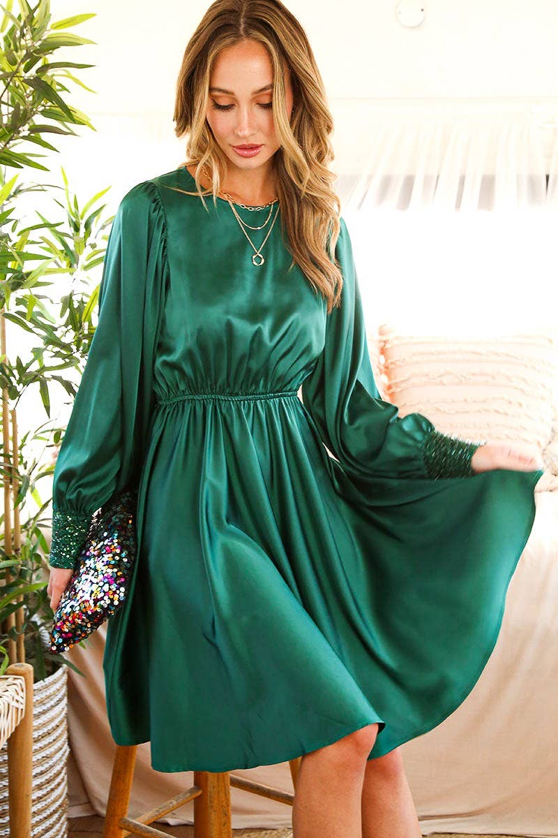 💚 Enchanted Emerald Holiday Dress 💚