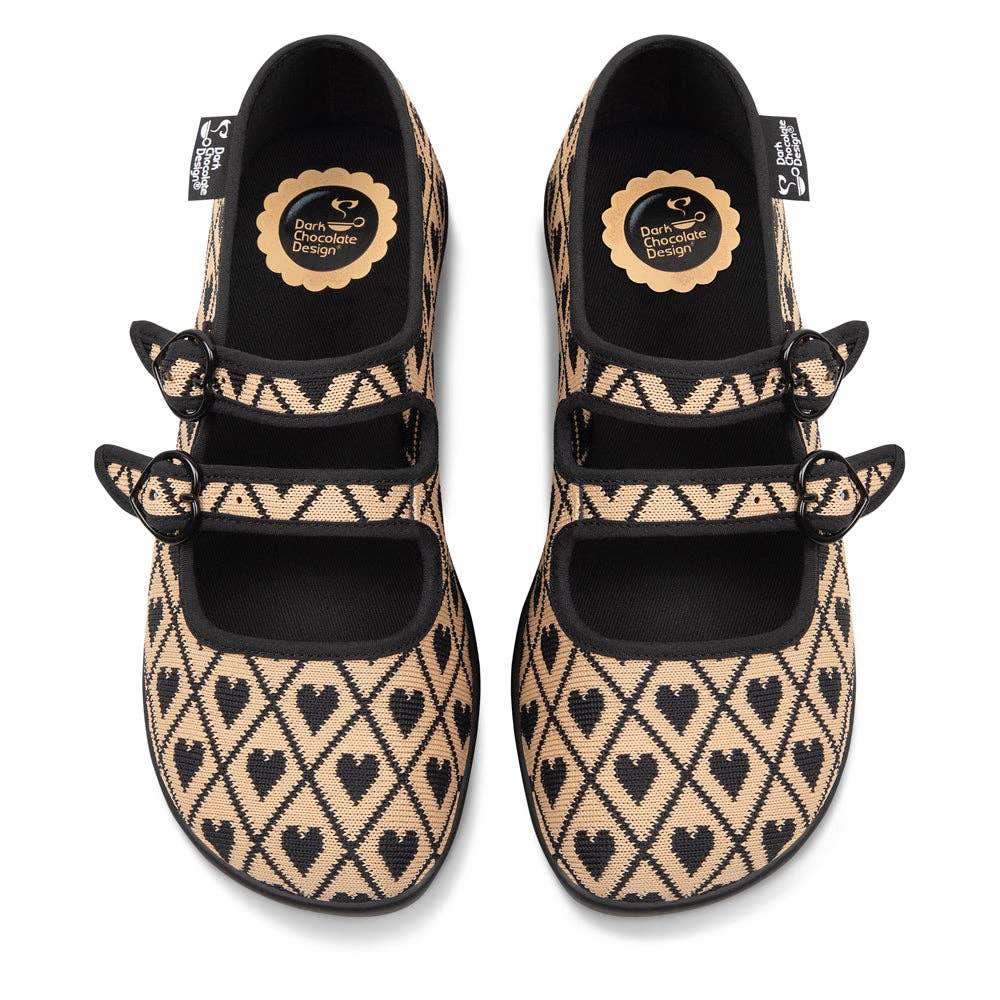 Chocolaticas® I Wove You 2 Women's Mary Jane Flat