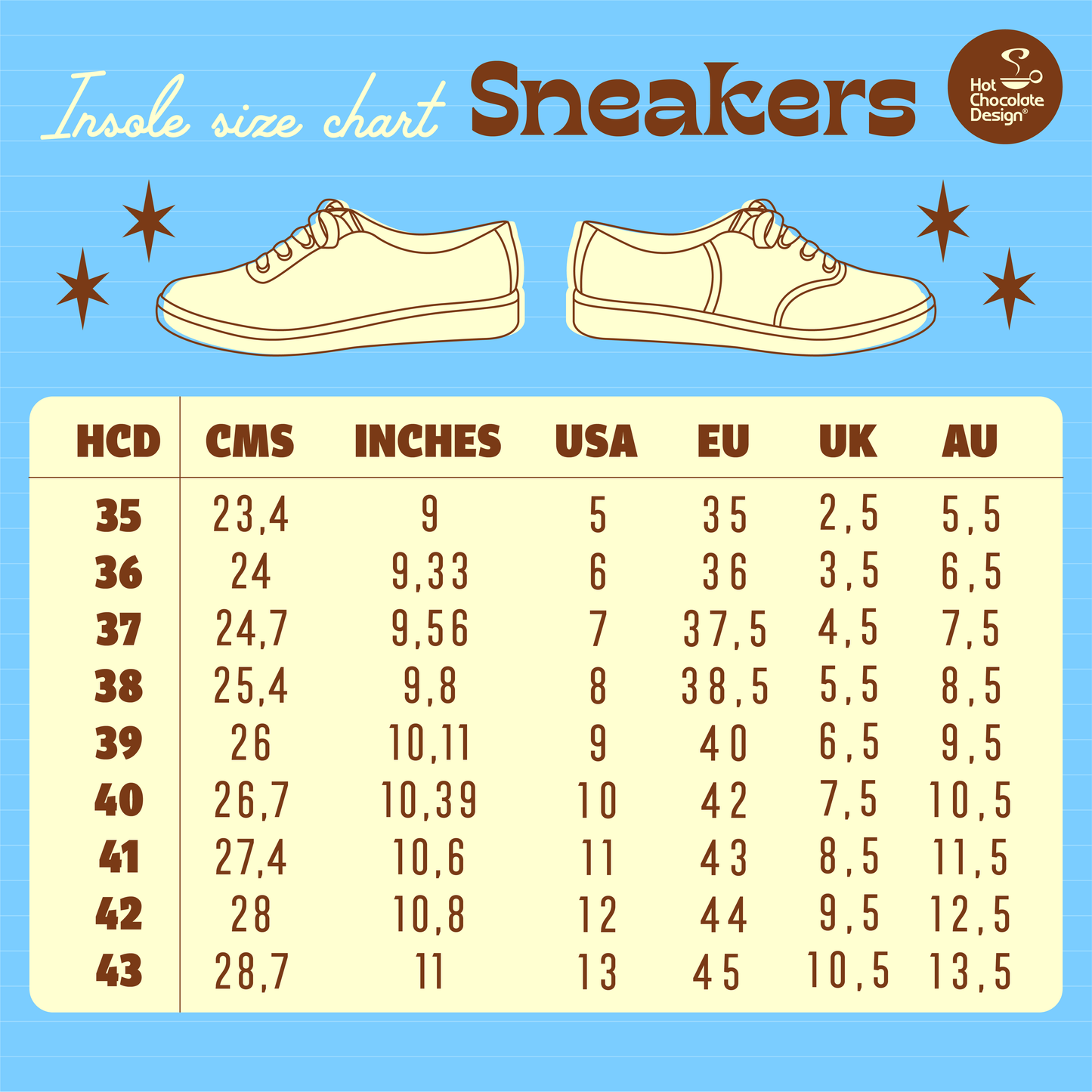 Charlotte Casual Sneaker: 38 HCD/ 8 US/ 9.84"