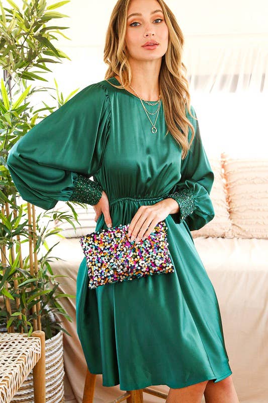 💚 Enchanted Emerald Holiday Dress 💚