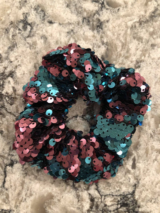 Sequin Hair Scrunchie