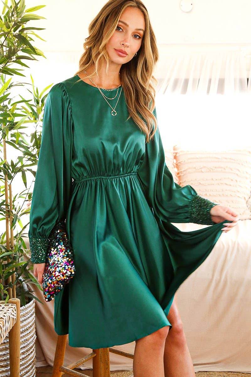 💚 Enchanted Emerald Holiday Dress 💚
