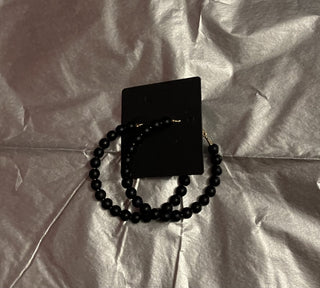 Beaded Hoops