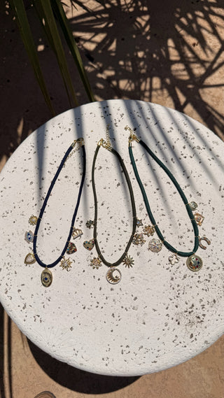 Cord Charm Necklace