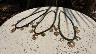 Cord Charm Necklace