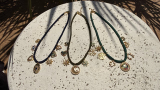 Cord Charm Necklace