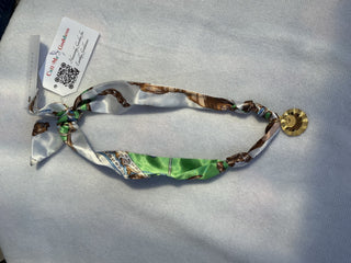 Trendy Scarf Charm Necklace 