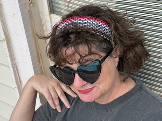 Colorful Woven Wide Headband