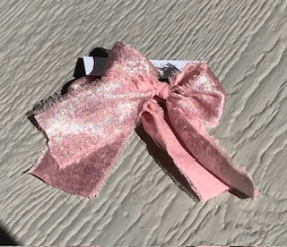 Hand Tied Ribbon Bow Earrings 