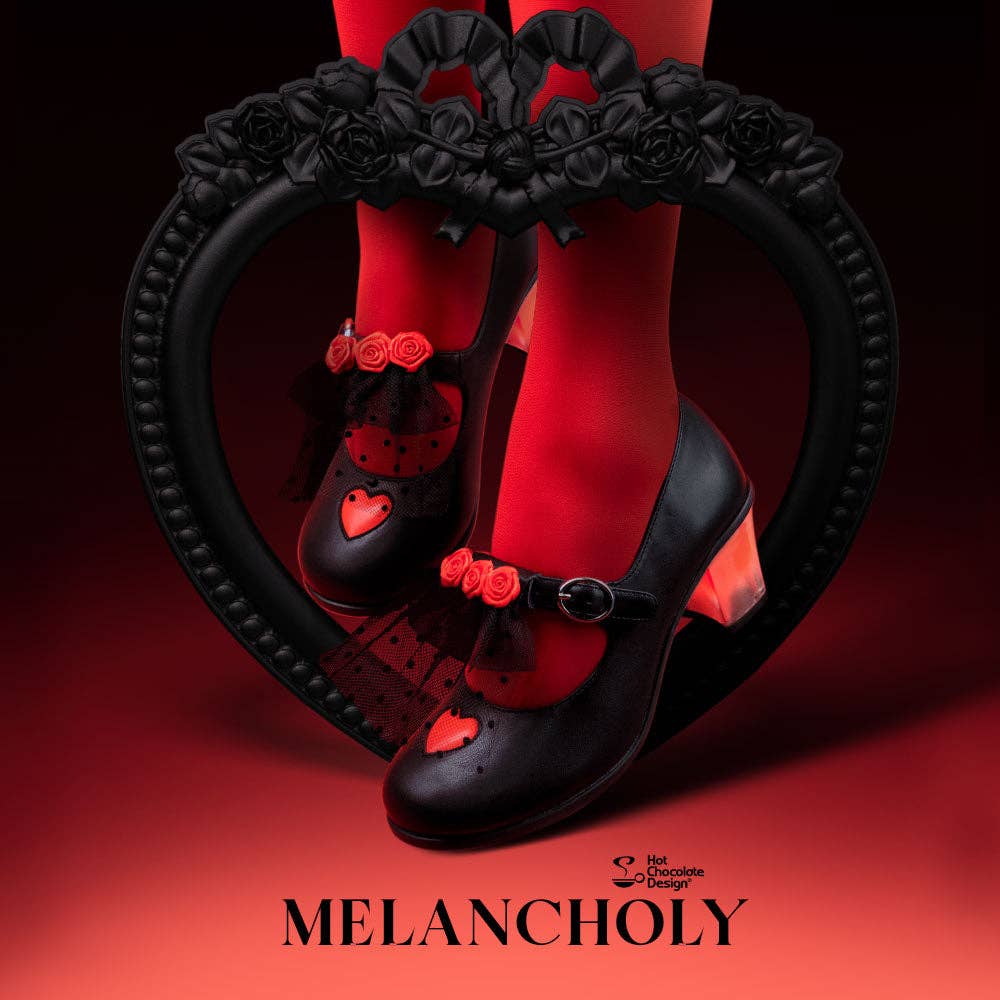 Chocolaticas® Mid Heels Melancholy Women's Mary Jane Pump