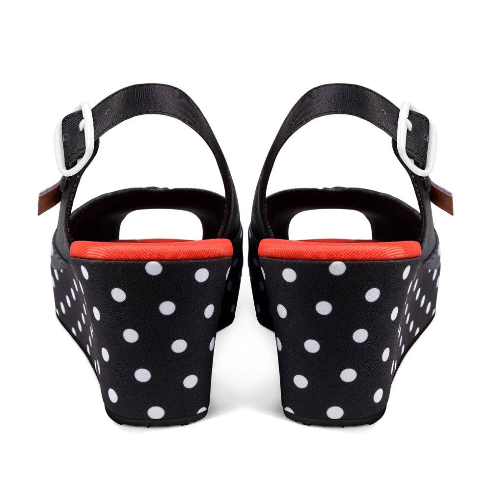 Chocolaticas® Rockabilly Women's Mary Jane Sandal