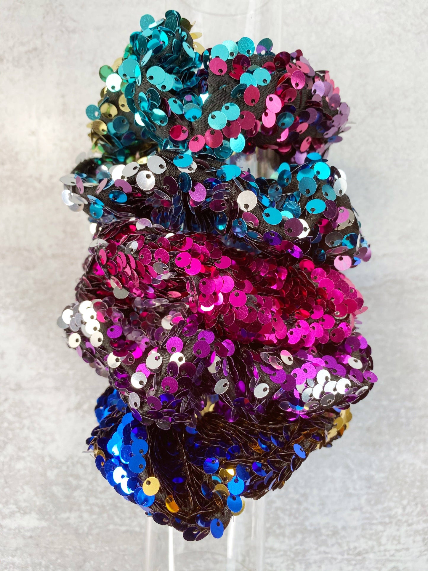 Sequin Hair Scrunchie