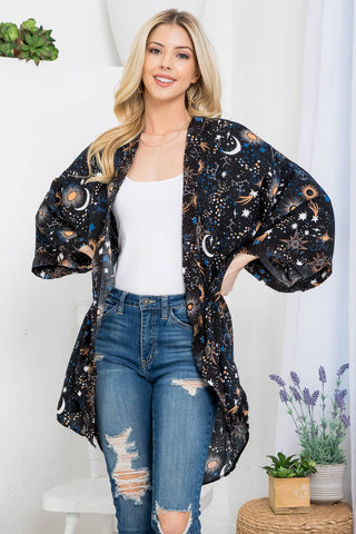 Shoot for the Moon Kimono
